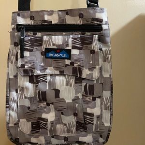 Kavu for Keeps crossbody bag - grey/white
